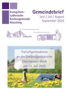 Gemeindebrief Juni-September 2025